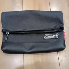 Coleman ショルダーバッグ グレー/ブラック【訳あり】