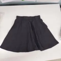 単*可様 ダークグレー フレアスカート