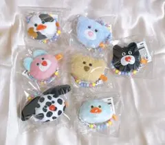 mojojojo ビーズチェーン付きフェイスマスコット 7個セット