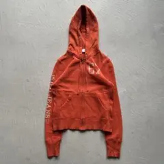 00s polo jeans zip hoodie ジップパーカー オレンジ
