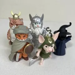 異世界猫 ガチャ フルコンプ 5体セット