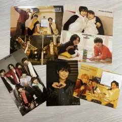 なにわ男子　カード 厚紙 デタカ