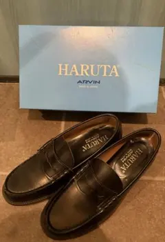 HARUTA ハルタ ARVIN ローファー 黒 26.5cm EEE