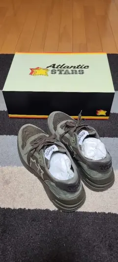 アトランティックスターズ　42　スニーカー　オリーブグリーン　1回使用