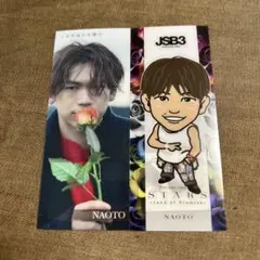 千社札クリアカード　NAOTO 実写