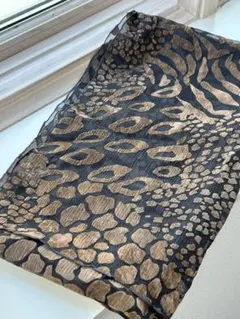 [フランス製]レオパードプリント ストール