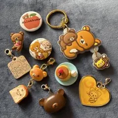 リラックマ コリラ チャーム キーホルダー フィギュア レア マスコットセット⭐︎