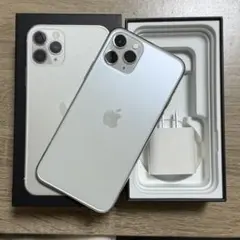 ［値下げ］Apple iPhone 11 Pro シルバー 本体 256GB