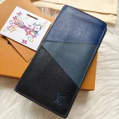 ✨極美品✨ルイヴィトン　ポルトフォイユブラザ　タイガレザー　限定カラー　希少