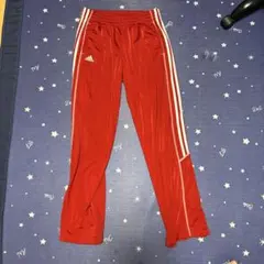 adidas レッド ジョガーパンツ M