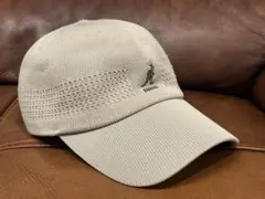 KANGOL ベージュ メッシュキャップ　タグ無　M程度のサムネイル