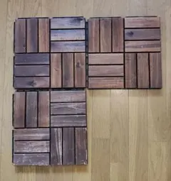 【IKEA】ウッドパネル中古品(ビスなし) 3枚のサムネイル
