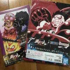 ワンピース  一番くじ　覇王ノ兆　Ｇ賞&Ｈ賞