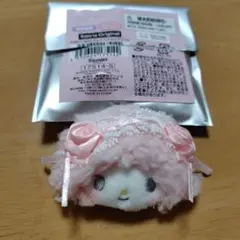 ☆サンリオ☆ホワイトフリル☆シークレットヘアクリップ☆マイスウィートピアノ：新品