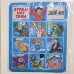 ONE PIECE EMOTION マウスパッド 麦わらの一味