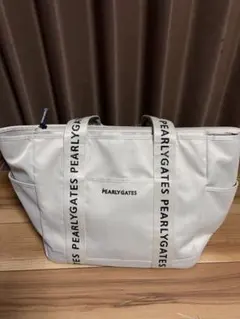 PEARLY GATES ホワイトトートバッグ PEARLY GATES ホワイトトートバッグ - メルカリ