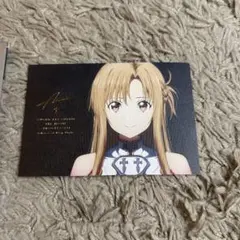 値下本日のみ　SAO 映画入場者特典 ポストカード アスナ 10週目