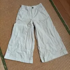 UNIQLO ベージュ コーデュロイ キッズパンツ