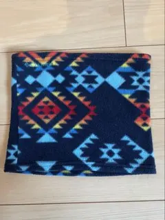 Columbia フリース ネックウォーマー 幾何学模様