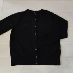 ユニクロ　UVカットクルーネックカーディガン　L
