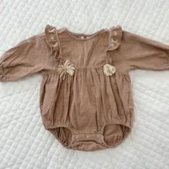 バースデイ　cottoli コトリ　長袖ロンパース　70