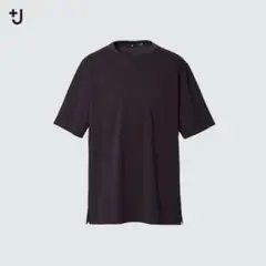 UNIQLO +J スーピマコットンリラックスフィットクルーT ブラック L