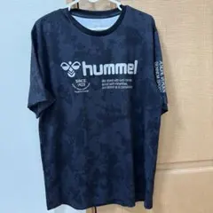 hummel ヒュンメル デジタルカモ Tシャツ ブラック
