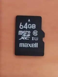 maxell 64GB microSDXCカード