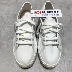 SUPERGA atmos 未使用 刺繍 スニーカー タグ付 ピンク 38サイズ