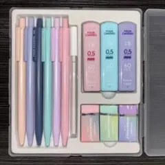 と*ち様 C*a様 かわいい文房具セット（シャーペン&芯&消しゴム）
