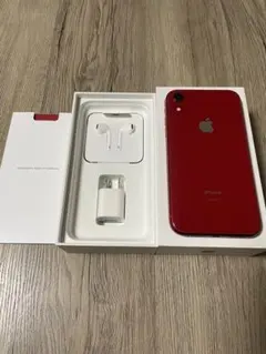 Apple iPhone XR (RED) 本体+箱