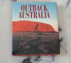 OUTBACK AUSTRALIAオーストラリア写真集　豆本縦8cm横7cm