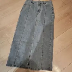デニムタイトロングスカートのサムネイル