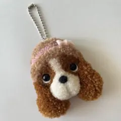 キャバリア　犬　パンチニードル　マスコット　チャームのサムネイル