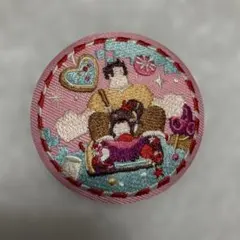 ディズニー 刺繍缶バッジビスケット2 シュガー・ラッシュ