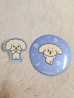 MINITEEN CAFE 缶バッジ　アクリルクリップ　ドギョム　DOA