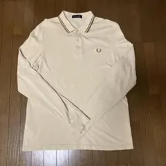 The Fred Perry Shirt -M3636長袖ポロシャツ　アイボリー