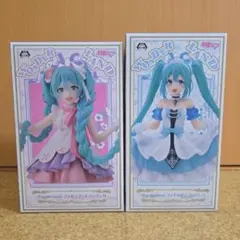 初音ミク フィギュア 2個セット まとめ売り
