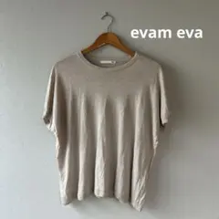 evam eva_100％リネン_半袖トップスのサムネイル