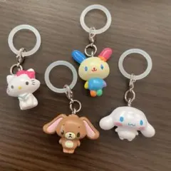 サンリオ めじるしアクセサリー ウサハナ シナモン くろうさ チャーミーキティ