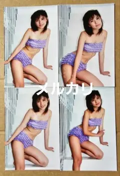 杉村陽子　写真　はがきサイズ　31枚　レースクイーン　タレント　アイドル 杉村陽子 生写真 5枚セット①レースクイーン（ハガキサイズ)水着