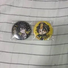 缶バッジ 2個セット キャラクターイラスト