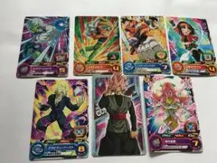 スーパードラゴンボールヒーローズカード７枚セット