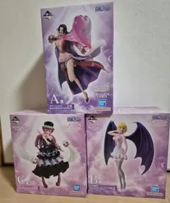 一番くじ ワンピース メモリーオブヒロインズ ハンコック　ペローナ　ステューシー