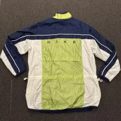 黒タグ　90s NIKE ナイロンジャケット 三色切替 Y2K L相当