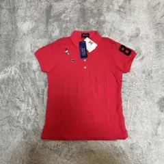 未使用 パーリーゲイツ PEARY GATES ポロシャツ スヌーピー ピンク