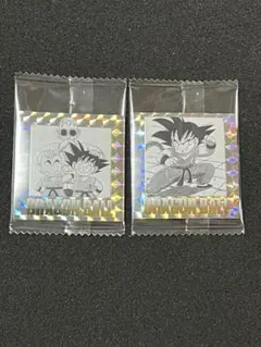 ドラゴンボール40周年記念 シールウエハース　第三巻 第四巻　2枚セット