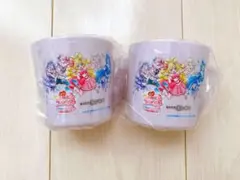 【新品・未使用】映画キミとアイドルプリキュア　プラコップ2個セット　鎌倉パスタ