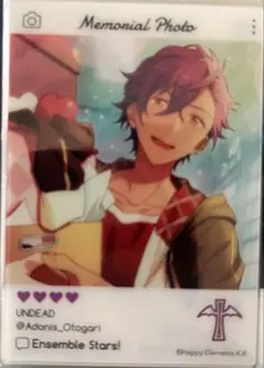 UNDEAD 乙狩アドニス　インスタ風フォト、キーホルダー