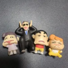 クレヨンしんちゃん　キャラぷっぷ　4個セット　ガチャ　カプセルトイ